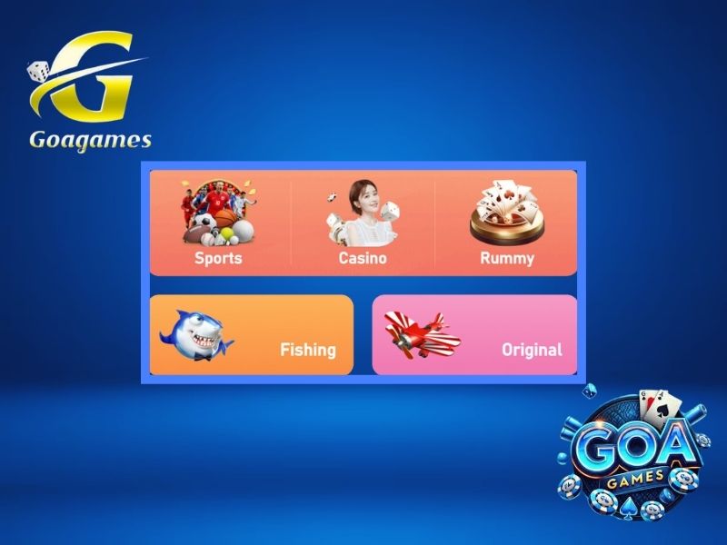 Online casino game with the Goa Games app